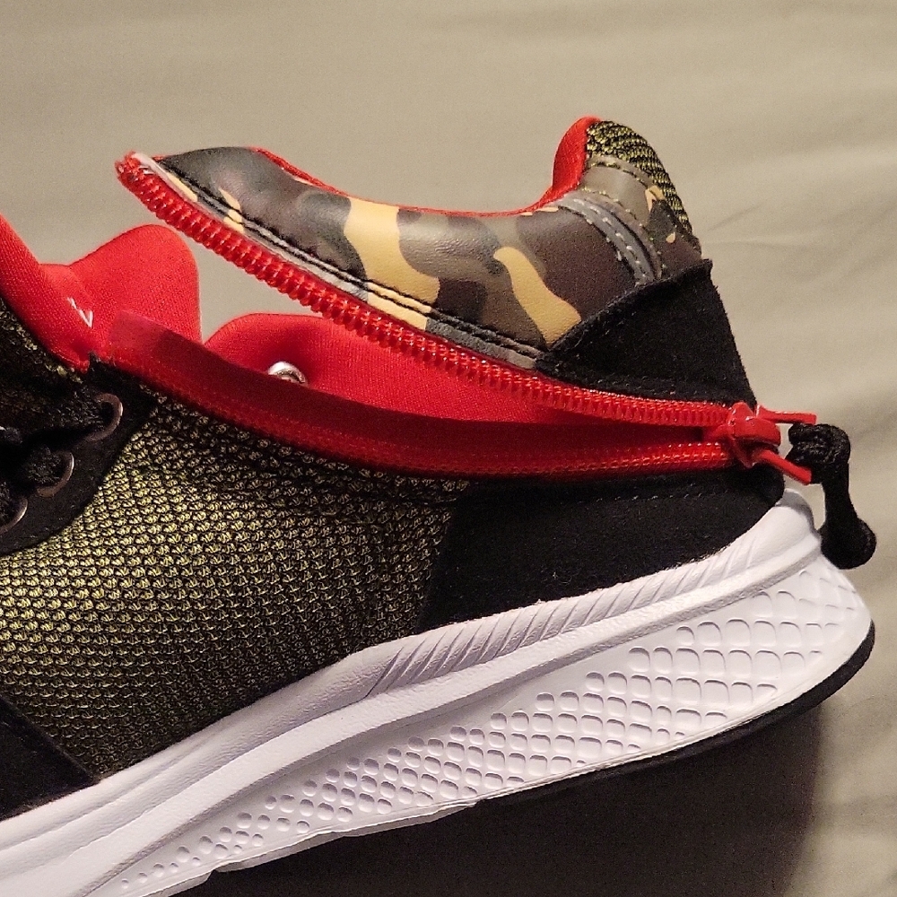 Disability and Sensory Friendly Shoes Zip Open